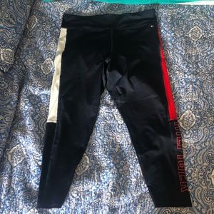 Tommy Hilfiger Sport Plus Size Navy Logo Leggings